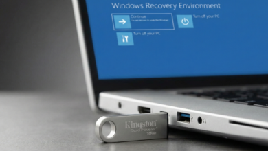 Comment créer une clé USB bootable pour réparer Windows avec une clé 16Go